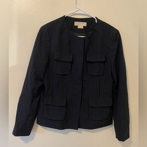 MICHAEL Michael Kors Pinstripe Suit Jacket